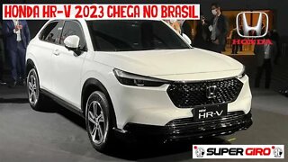 Novo Honda HR-V 2023 inicia a pré-venda no Brasil #CANALSUPERGIRO