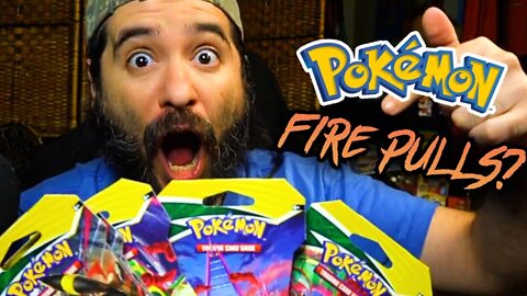 Opening Pokemon Cards.. Do I get FIRE PULLS? | 8-Bit Eric