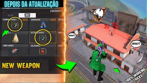 TOP 9 NOVOS BUGS E TRUQUES NO FREE FIRE DEPOIS DA ATUALIZAÇÃO