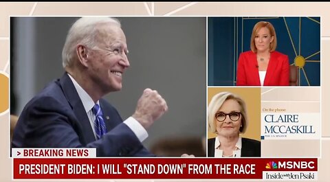 Claire McCaskill: Biden Dropped Out To Save America From Trump