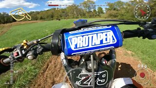 GoPro Hero 10 w/ Data Overlay Metrics aboard 2020 Yamaha YZ450F