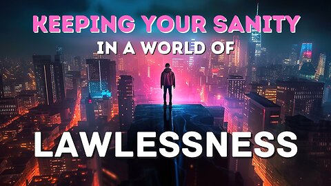 Keeping Your Sanity in a World of Lawlessness