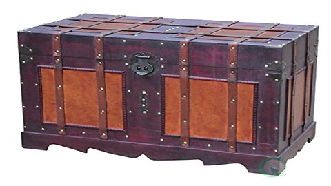 Vintiquewise Antique Style Steamer Trunk Review