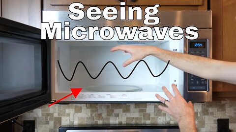 Can you See Standing Waves in a Microwave Using LIT? Glow-in-the-Dark and Microwaves Experiment