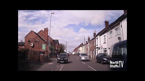 Driving around Audley, Staffordshire (Part 1 - March 2021)