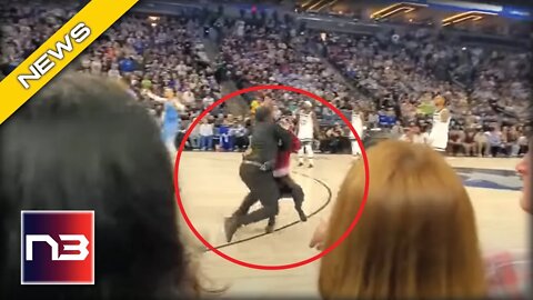 Activist Gets TACKLED During Basketball Game After Trying To Defend Chickens