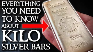 Kilo Silver Bars - How Many Ounces of Silver are in a 1 Kilo Silver Bar?