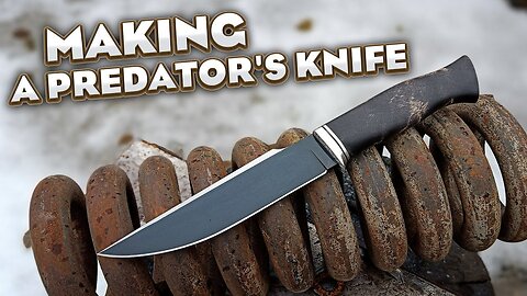 Making The Most Predatory Knife From A Spring