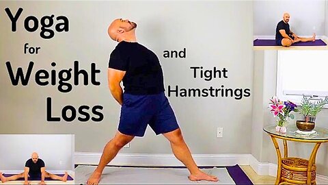 Yoga for Weight Loss and Tight Hamstrings - 20 Minute Class