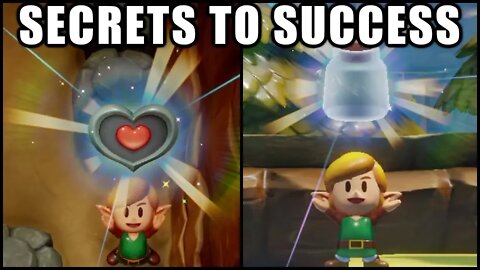 Bottle & Piece of Heart | LINK'S AWAKENING | Nintendo Switch | Legend of Zelda | Basement | Part 8