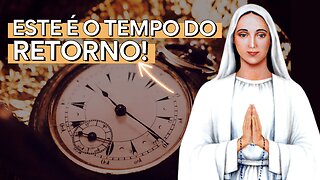 Mensagem de Nossa Senhora de Anguera: "DEUS tem PRESSA!" (Este é o TEMPO do RETORNO!)