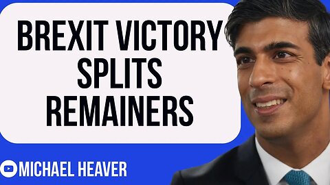 Huge Brexit Win SPLITS Hardcore Remainers