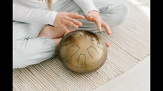 Relaxing Hang Drum and Rain Sound for Yoga, Meditation,Study and Relaxation