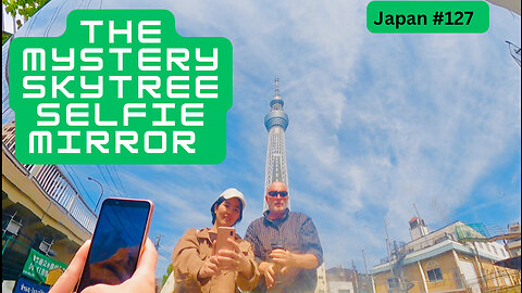 The Mystery Skytree Selfie Mirror with Ayaka in Tokyo, Japan #127