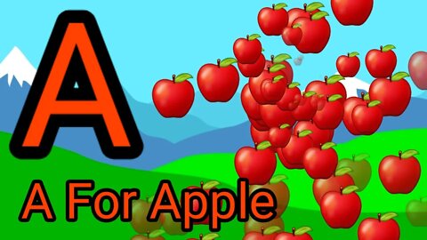 A For Apple b for ball l A Se Anar Aa Se Aam l ABCD song l alphabets apple l Study With PA