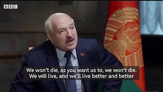 Lukashenko, President of Belarus, Doesn't Play Games And Speaks His Mind - HaloNews