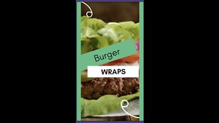 Delicious and healthy #receipe for lunch, #snack or dinner, I'm sure you'll love it! #burger #wraps