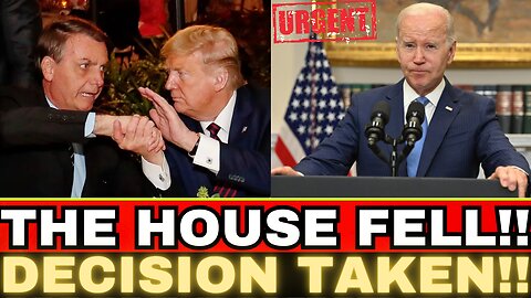 URGENT!! THE END OF BIDEN!! EVERYTHING IS ABOUT TO CHANGE!! TRUMP MAKES DECISION!!