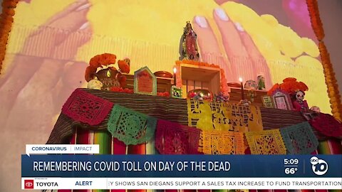 Remembering COVID-19 toll on Dia de los Muertos