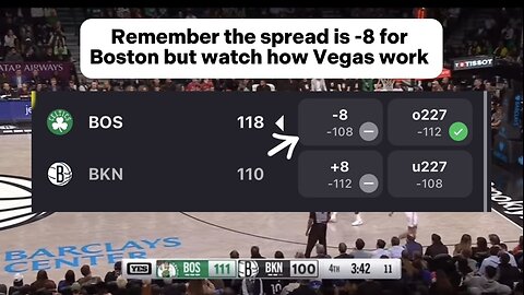 Rigged Boston Celtics vs Brooklyn Nets | I Guess you can just walk around with 38 seconds left lol