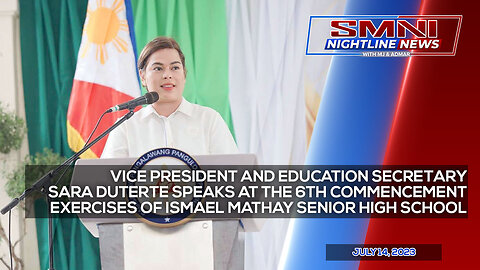 REPLAY: VP Sara Duterte speaks at the 6th Commencement Exercises of IMSHS | July 14, 2023