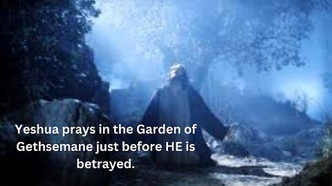 Yeshua is betrayed in the Garden of Gethsemane. Mark CH 14. Part 1.