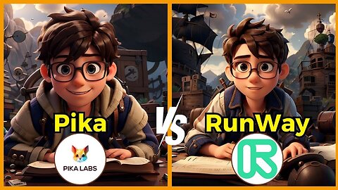 AI Animation Tools |Text to Video And Image to video comparison : Pika vs Runway