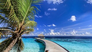 Beach - Chillout Lounge - Calm & Relaxing Background Music | Study, Work, Sleep, Meditation, Chill