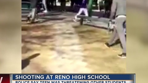Teen shot by officer at Reno high school allegedly had knife