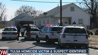 West Tulsa homicide victim identified; Officer involved shooting names released