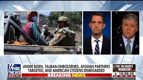 Sen Cotton: Biden Knew His Chaotic Withdrawal Would Lead To Collapse Of Afghan Army