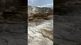 Mammoth Hot Springs in Yellowstone National Park