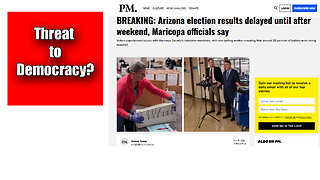 Arizona Election Results Delayed 25% of Ballots Were Being Rejected