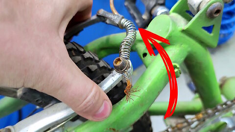 Adjusting the "V-BRAKE" bicycle brakes. Replacing the brake cable