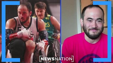 Wheelchair rugby captain shares details competing in Paralympics | NewsNation Live | A-Dream ✅