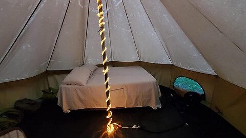 WHITEDUCK Regatta Canvas Bell Tent - wStove Jack, Waterproof, 4 Season Luxury Outdoor Camping...