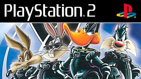 LOONEY TUNES SPACE RACE (PS2) - Gameplay do início do jogo de corrida dos Looney Tunes! (PT-BR)