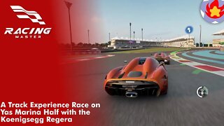 A Track Experience Race on Yas Marina Half with the Koenigsegg Regera | Racing Master