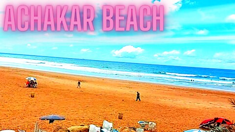 Achakar Beach Tangier Morocco