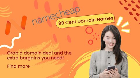 For 2024! Only 99 Cent Domain Names