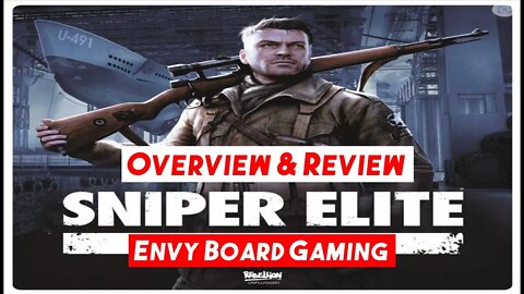 Sniper Elite Board Game Overview & Review