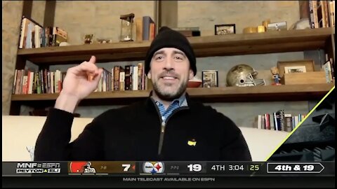 Left Loses It When Aaron Rodgers Says He’s Reading Ayn Rand