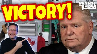 BREAKING: MAJOR Victory for Freedom Truckers— Ontario DROPS Vaccine Passport