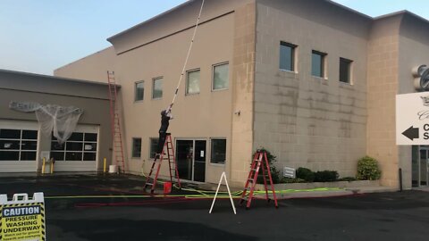 Exterior Cleaning Services, Building Wash, Freeport, N.Y.