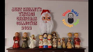 Aunt Shelley's Vintage Christmas Collection 2022 Tour 1920s to1970s