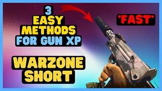 Warzone Shorts | 3 Gun Leveling Secrets #shorts