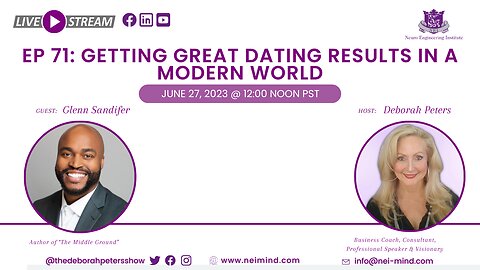 Glenn Sandifer - Getting Great Dating Results In A Modern World
