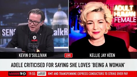 Talk TV - Kellie-Jay and Kevin O'Sullivan discuss Adele