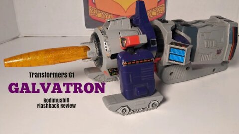 *Rodimusbill Flashback* Transformers G1 GALVATRON Figure (Transformers The Movie 1986) Review