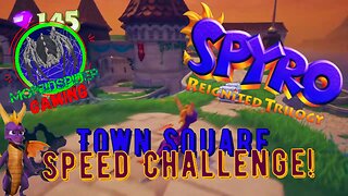 Spyro Reignited Trilogy Speed Challenge: Town Square